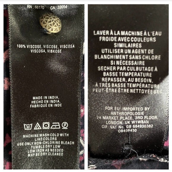 Anthropologie Vanessa Virginia Mini Dress Medium Kaleidoscope Embroidered Boho - Picture 4 of 8